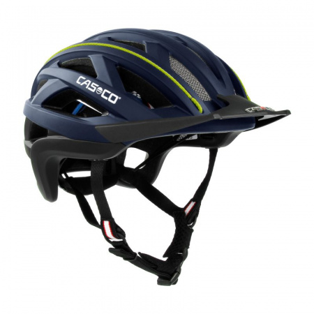 Шлем защитный Casco Cuda 2 (Шлем велосипедный CASCO Cuda 2синий-желтый M 54-58cm 04.1605.M)