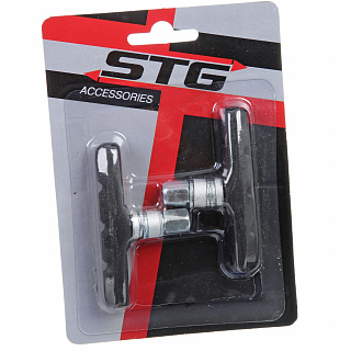 Колодки тормозные STG для V-brake, резьбовые  70мм\пара - фото