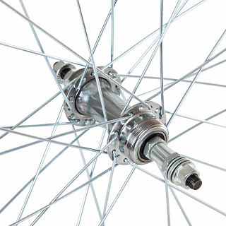 Колесо 24" заднее под V-brake, 32 отв., под трещетку - фото