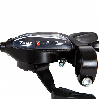 Шифтер с тормозной ручкой Shimano ST-EF500-7R, Right 7-Speed, 2050mm - фото