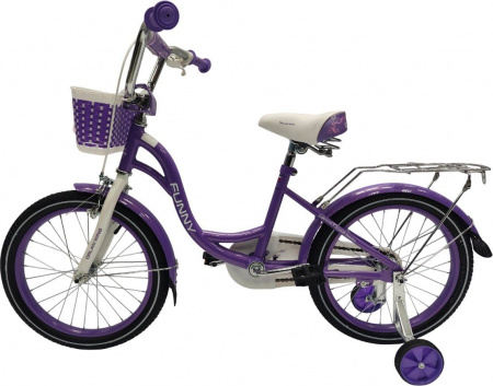 Велосипед Falcon Bike Funny 20 (2025) (Велосипед FALCON BIKE 20" FUNNY фиолетовый хамелеон, сталь, 20-ST-FUNNY-VT)